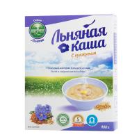 Льняная каша с кунжутом