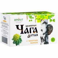 Целебная ЧАГА Алтая с ЗОЛОТЫМ КОРНЕМ
