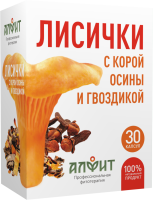 ЛИСИЧКИ с КОРОЙ ОСИНЫ и гвоздикой
