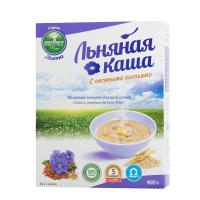 Льняная каша с овсяными хлопьями