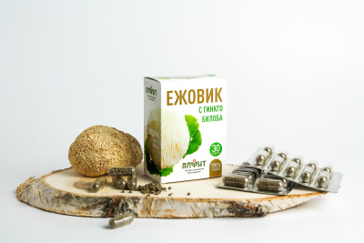 ЕЖОВИК с ГИНКГО БИЛОБА