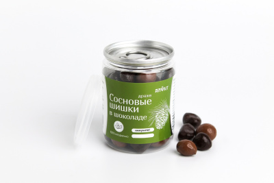 Драже из трав "Сосновые шишки в шоколаде"