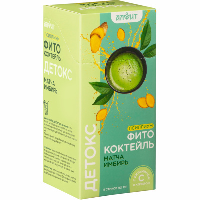 ДЕТОКС фитококтейль с псиллиумом