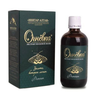 Экстракт восковой моли "Огневка" 30% + ПЖВМ 20% PREMIUN
