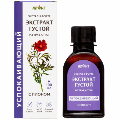 УСПОКАИВАЮЩИЙ густой экстракт