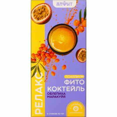 РЕЛАКС фитококтейль с псиллиумом