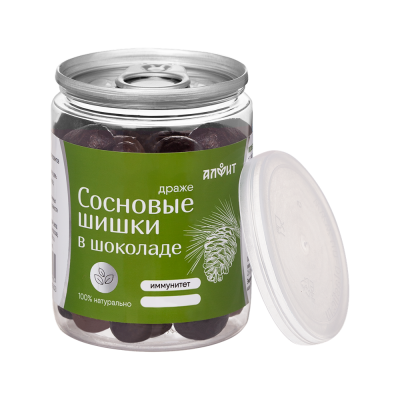 Драже из трав "Сосновые шишки в шоколаде"